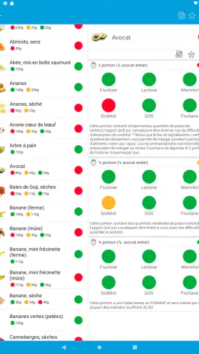 Monash University FODMAP diet screenshot 12