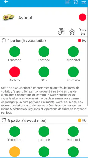 Monash University FODMAP diet screenshot 4
