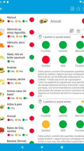 Monash University FODMAP diet screenshot 8