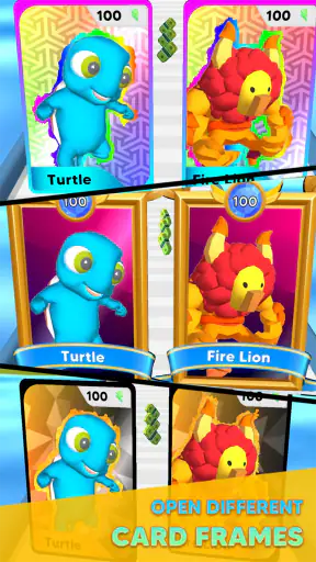 Monster Draft : Merge Runner screenshot 10