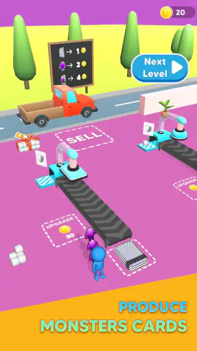 Monster Draft : Merge Runner screenshot 7