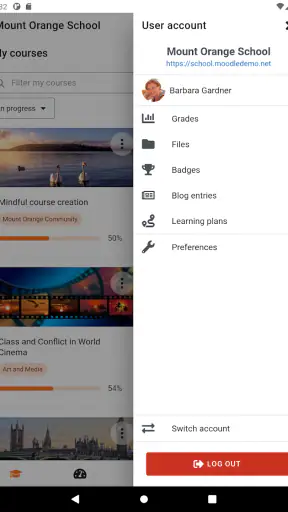 Moodle screenshot 11