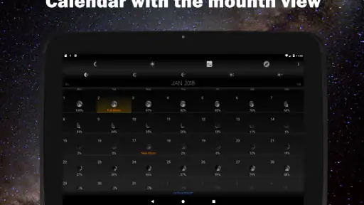 Moon Phase Calendar screenshot 10