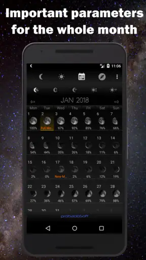 Moon Phase Calendar screenshot 3