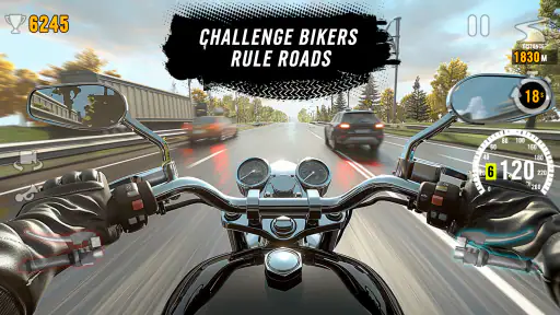 Moteur Tour: course de moto screenshot 2