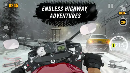 Moteur Tour: course de moto screenshot 4