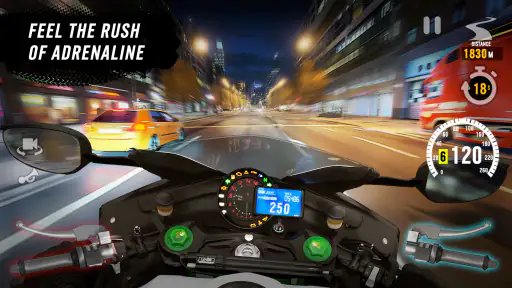 Moteur Tour: course de moto screenshot 5