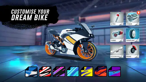 Moteur Tour: course de moto screenshot 6