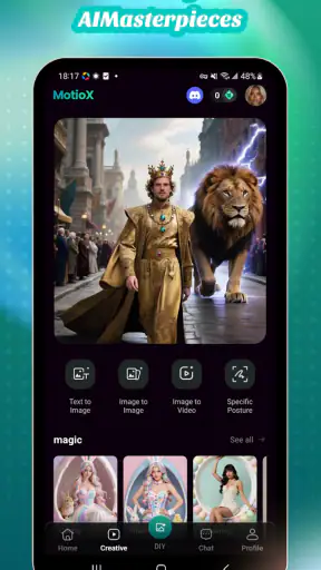 MotioX: AI Video, Art & Chat screenshot 2