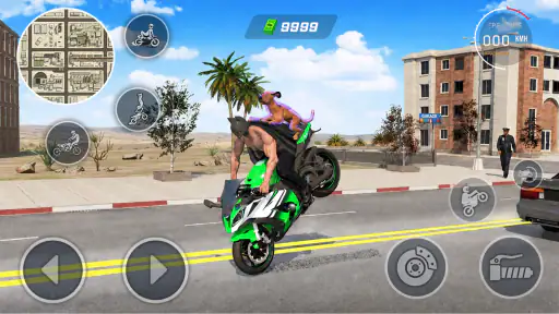 Moto Wheelie: Traffic Bike 3D screenshot 8