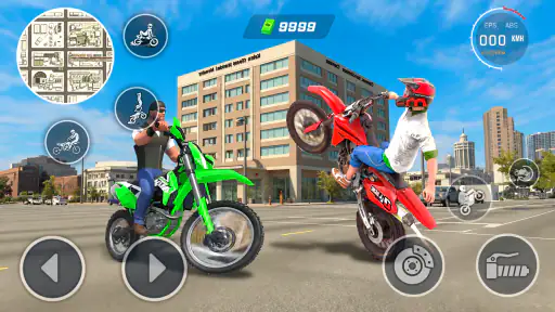 Moto Wheelie: Traffic Bike 3D screenshot 9