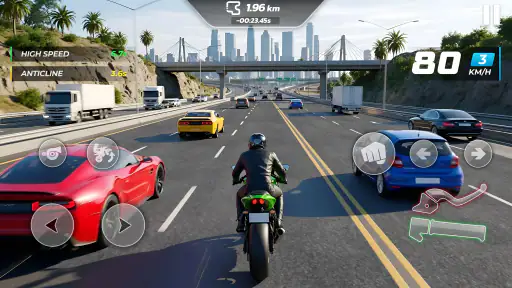 Motor Speed Traffic 3D screenshot 12