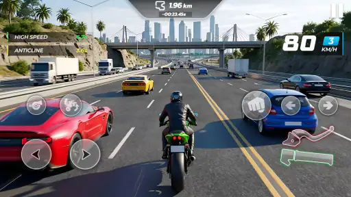 Motor Speed Traffic 3D screenshot