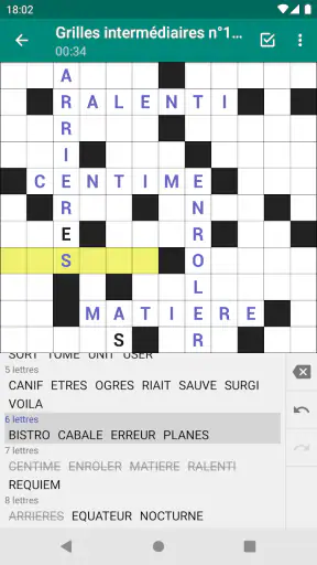 Mots Casés - Français screenshot 2