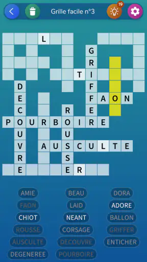 Mots Casés: Grilles illimitées screenshot 8