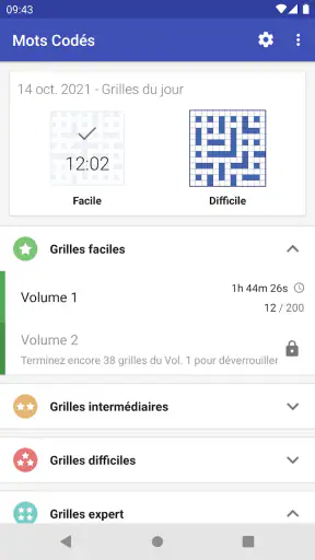 Mots Codés (Mots croisés) screenshot 3