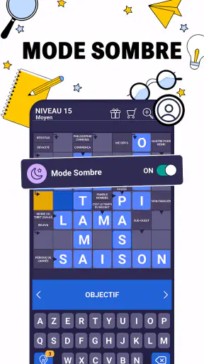 Mots Fléchés Pro: Mots Croisés screenshot 11