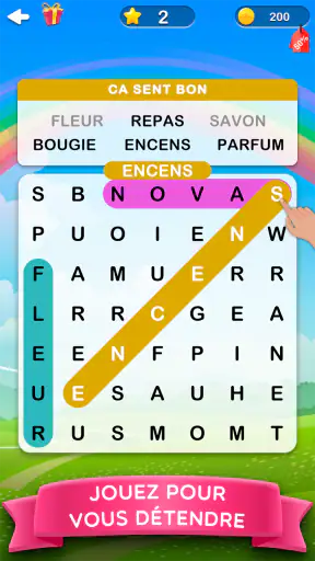 Mots Mêlés 2 - Mots Cachés screenshot 1
