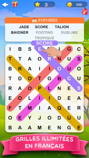 Mots Mêlés 2 - Mots Cachés screenshot 3