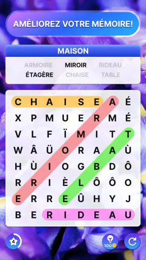 Mots Mêlés screenshot 5
