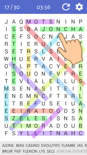Mots Mêlés Français screenshot 12