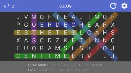 Mots Mêlés Français screenshot 6
