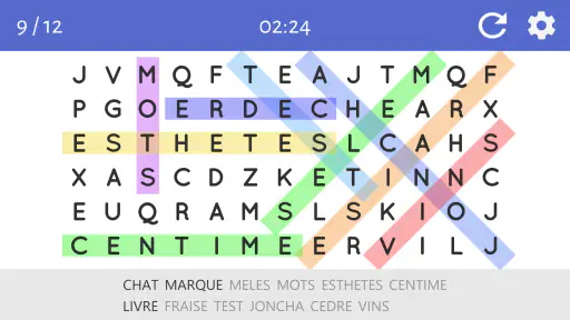 Mots Mêlés Français screenshot 7