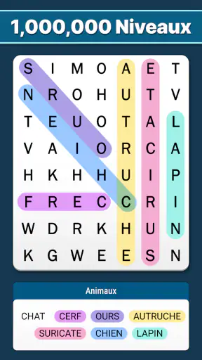 Mots Mêlés: Jeu Relaxant screenshot 3