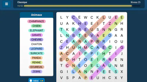Mots Mêlés: Jeu Relaxant screenshot 4