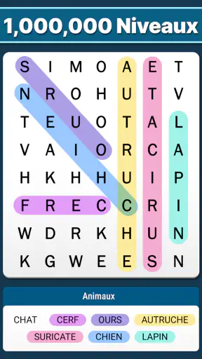 Mots Mêlés: Jeu Relaxant screenshot 7