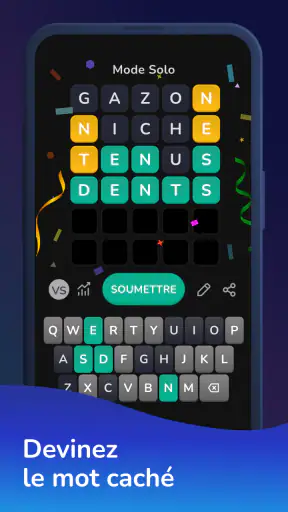 Mots mélés: Palora Jeu de mots screenshot 1
