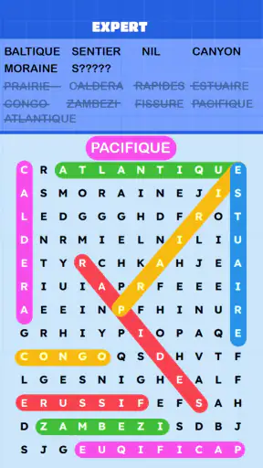 Mots Mêlés Puzzle Challenge screenshot 10