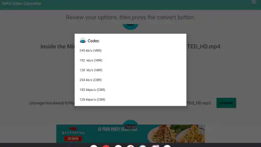 MP3 Video Converter screenshot 8