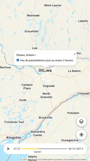 MSN Météo- Prévisions et screenshot 4