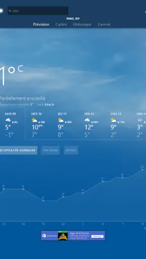 MSN Météo- Prévisions et screenshot 9