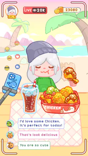 Mukbang ASMR Livestream Party screenshot 11