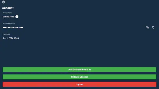 Mullvad VPN screenshot 8