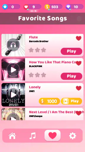 Music Piano Tiles - Kpop UsUk screenshot 3