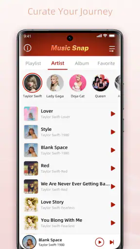 Music Snap:Audio&MP3 Player screenshot 4