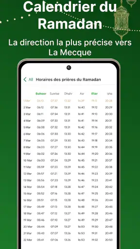 Muslim: Heure de Priere, Qibla screenshot 2