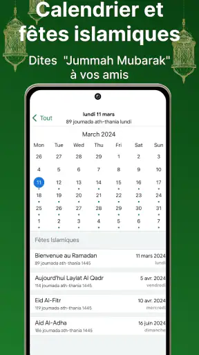 Muslim: Heure de Priere, Qibla screenshot 8