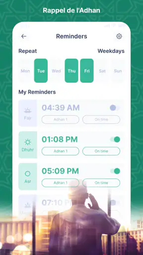 Musulman : prière, Qibla screenshot 7