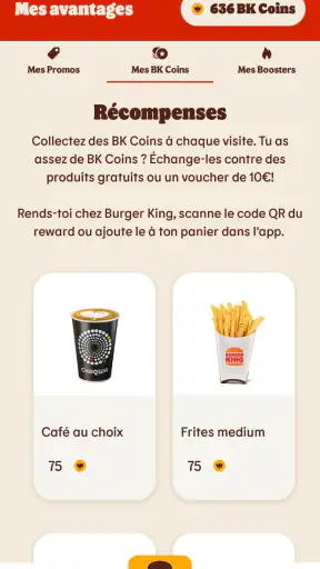 My Burger King BE & LUX screenshot 2