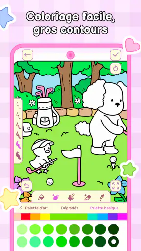 My Cute Friends: Coloriage screenshot 4