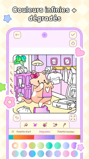 My Cute Friends: Coloriage screenshot 5