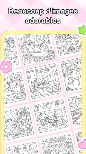My Cute Friends: Coloriage screenshot 8