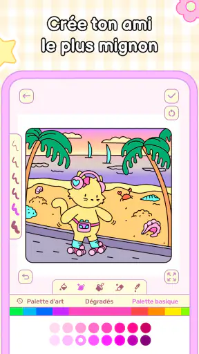 My Cute Friends: Coloriage screenshot 9