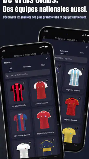 My Jersey - Football Designer screenshot 2