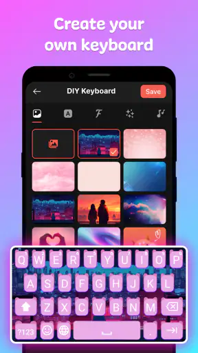 My Keyboard: Themes & Fonts screenshot 2