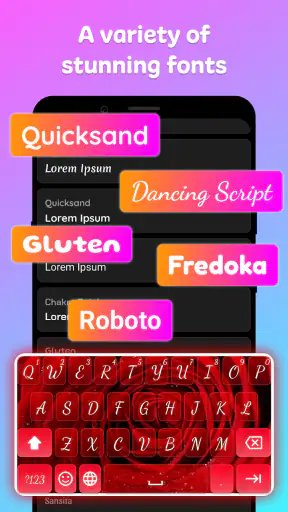 My Keyboard: Themes & Fonts screenshot 3